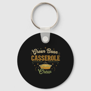 Green Bean Cerole Thanksgiving Cooking Funny Key Ring