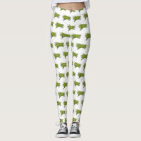 Green beans cartoon illustration 