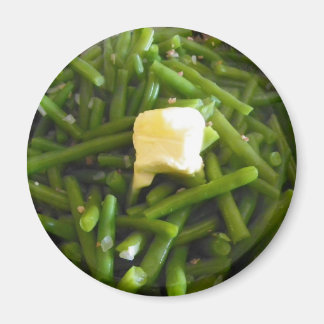 Green Beans Magnet