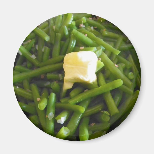 Green Beans Magnet (Front)