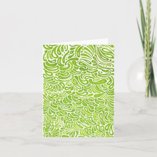 Green Beans Note Card