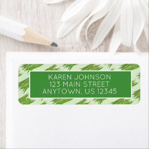 Green Beans Vegetable Garden Veg Restaurant Chef Return Address Label