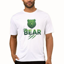 Green Bear typography design