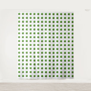 Green Bee Hive Tapestry