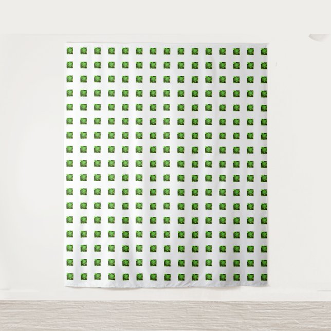 Green Bee Hive Tapestry (Front)