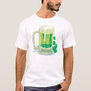 Green Beer and Shamrock T-Shirt