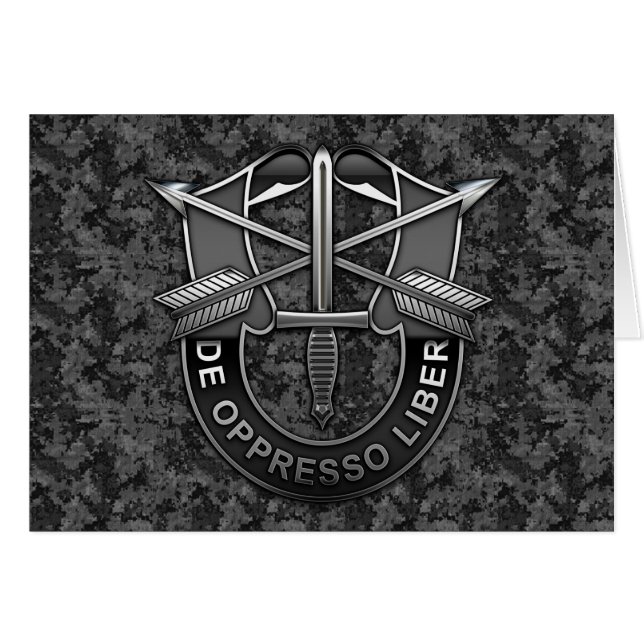 Green Berets DUI (Front Horizontal)