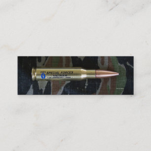 green berets vietnam special forces bookmarkers mini business card