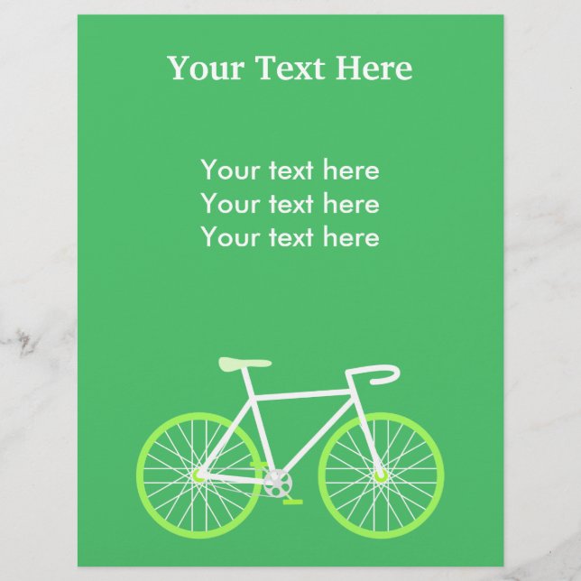 Green Bike (Front)