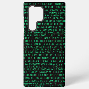 Green Binary Numeral System Samsung Galaxy Case
