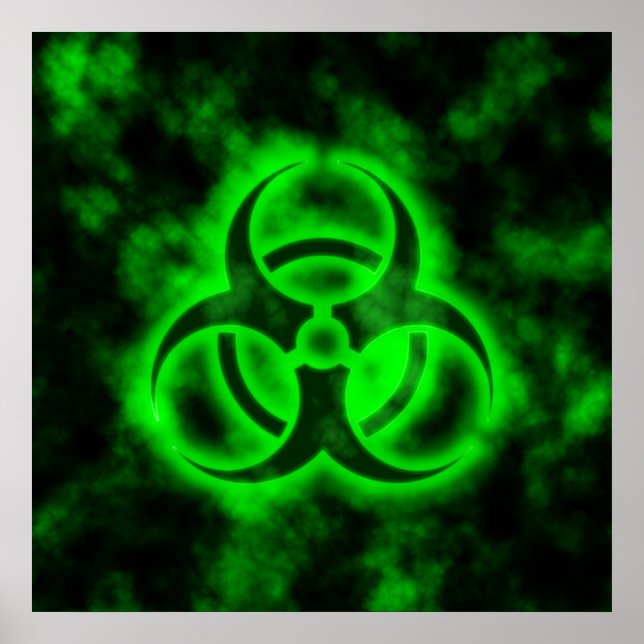 Green Biohazard Poster (Front)