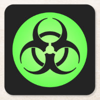 Green Biohazard Symbol
