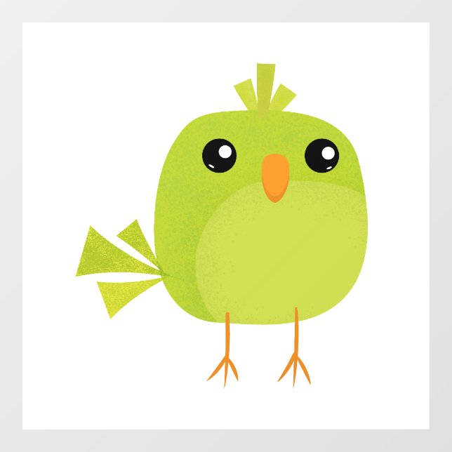 Green Bird Cartoon   (Sheet)