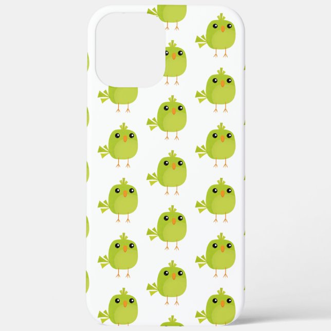 Green Bird Cartoon   Case-Mate iPhone Case (Back)