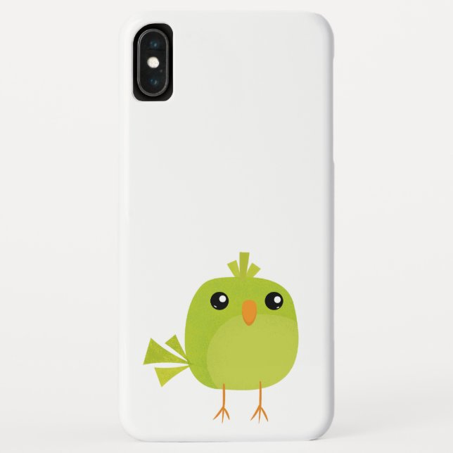 Green Bird Cartoon   Case-Mate iPhone Case (Back)