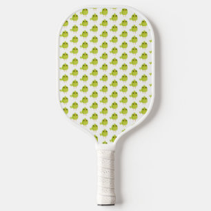Green Bird Cartoon Pickleball Paddle