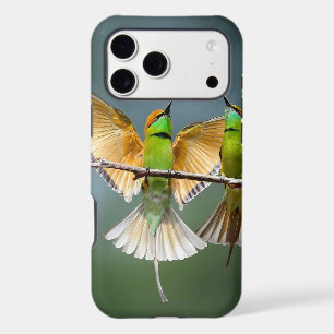 Green Birds Frolic in the Trees Photograph
