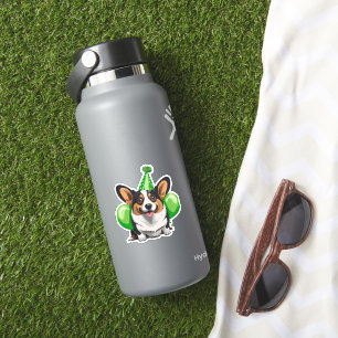 Green Birthday Corgi Classic T-Shirt