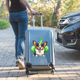 Green Birthday Corgi Classic T-Shirt