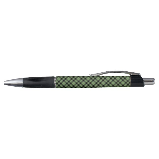 Green Black Plaid Pattern (Top)