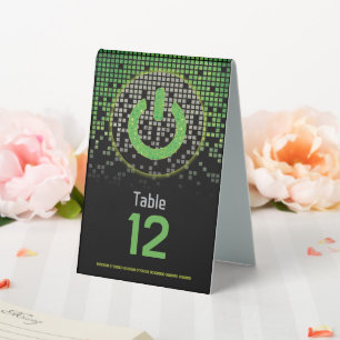 Green Black Video Game Gamer Bar Mitzvah