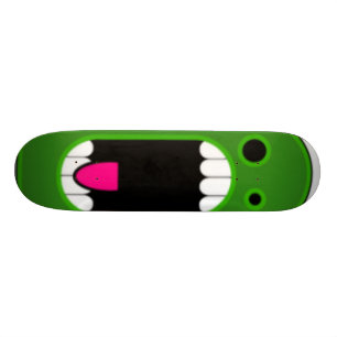 green blob skateboard