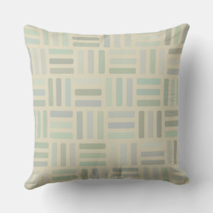 green, blue and purple Geometric Cushion