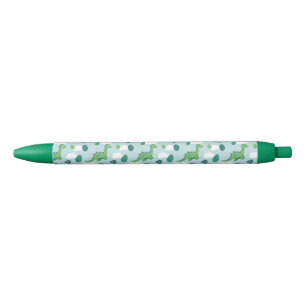 Green/blue dinosaurs and eggs pen