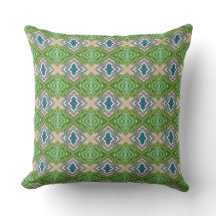 Green Blue Grey Unique Pattern