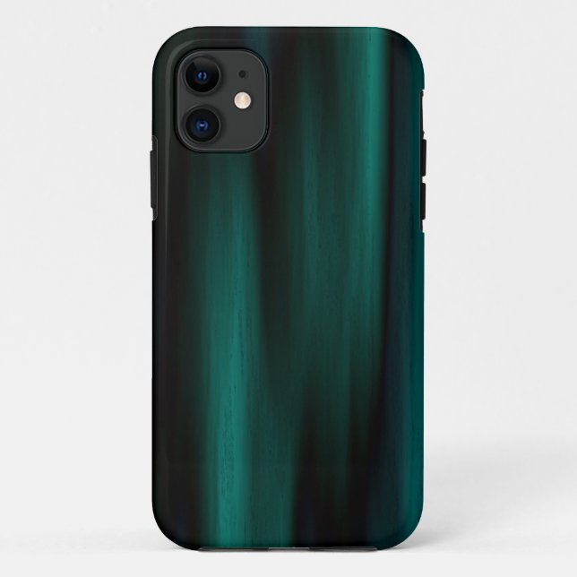 green blurr iphone case (Back)