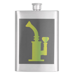 Green Bong Hip Flask