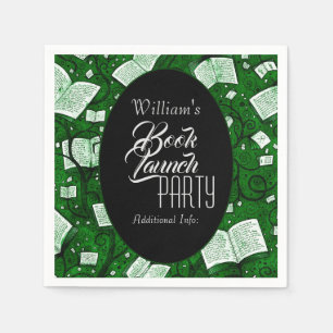 Green Book Launch Party Napkin