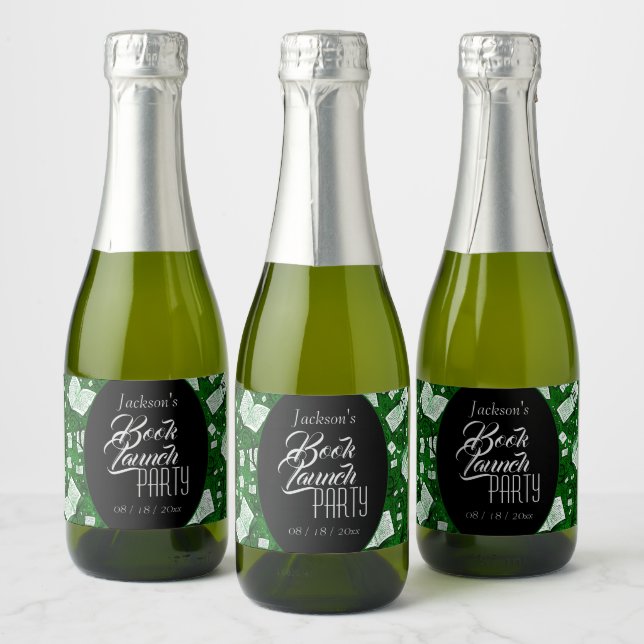 Green Book Launch Party Sparkling Wine Label (Bottles)
