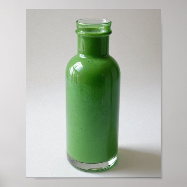 Green Bottle Poster (Front)