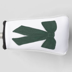 Green Bow Golf Head Cover