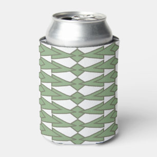 Green Bowties  Can Cooler