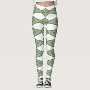 Green Bowties  Leggings