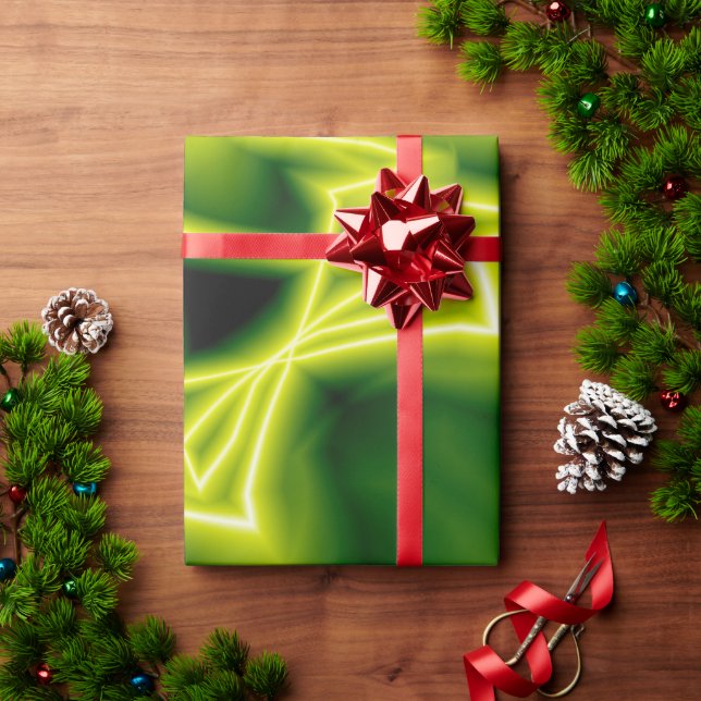 Green boxes wrapping paper (Holiday Gift)