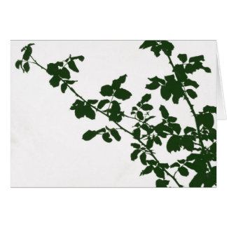 Green Branches Card