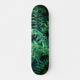 Green branches skateboard