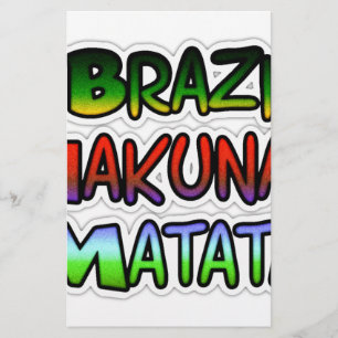 Green Brazil Hakuna Matata Gifts