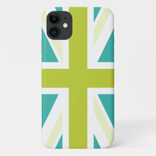 Green British Flag iPhone 11 Case