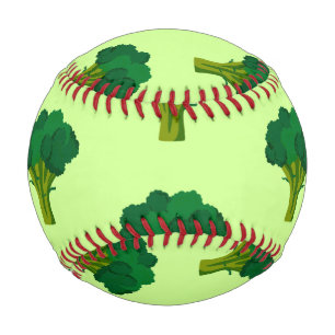 Green Broccoli Vegetable Healthy Eating Veggie Baseball
