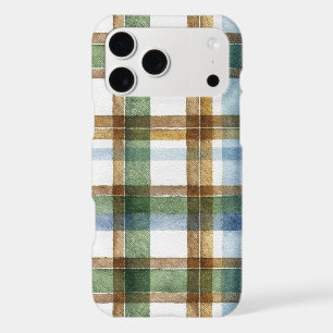 Green Brown Blue Plaid Stripes