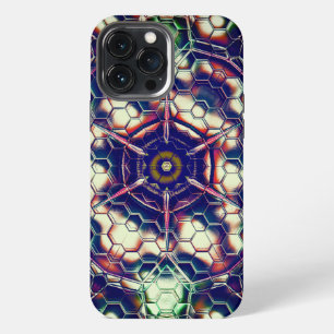 Green brown of teams, camouflage in beehive style? iPhone 13 pro max case