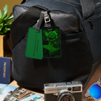 "Green Bud" Luggage Tag
