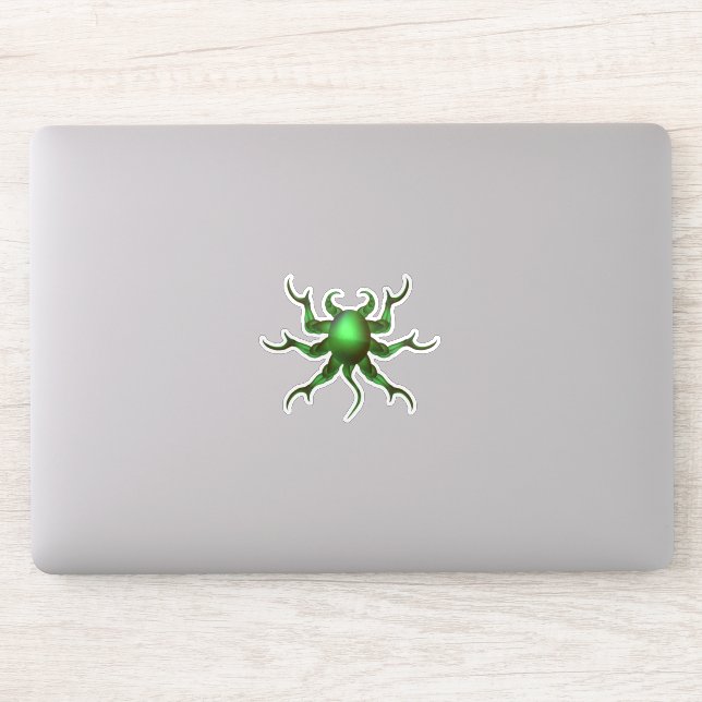 Green bug with pinchers (Computer)