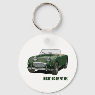 Green Bugeye Key Ring