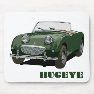 Green Bugeye Mouse Pad