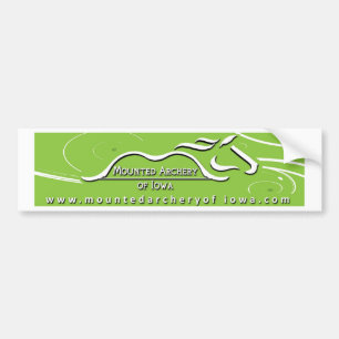 Green bumper sticker